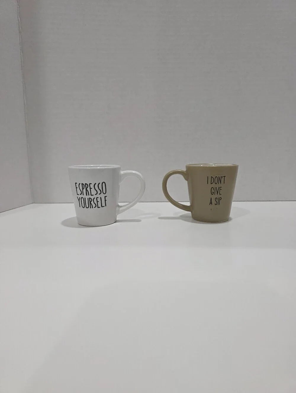 (2) 2oz Mini Espresso Shot Mugs